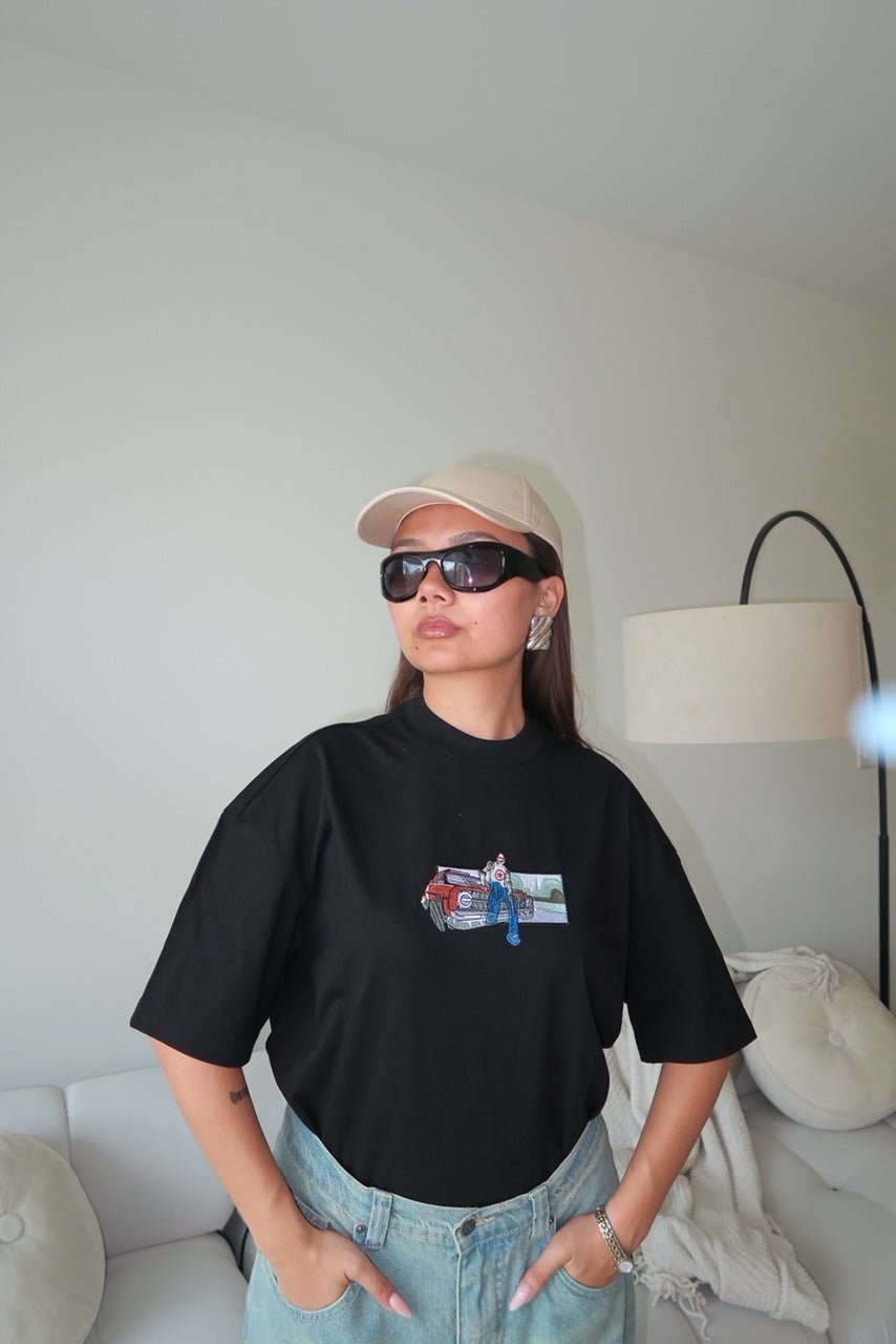 Cyborg gangster T-shirt - Sachistitch