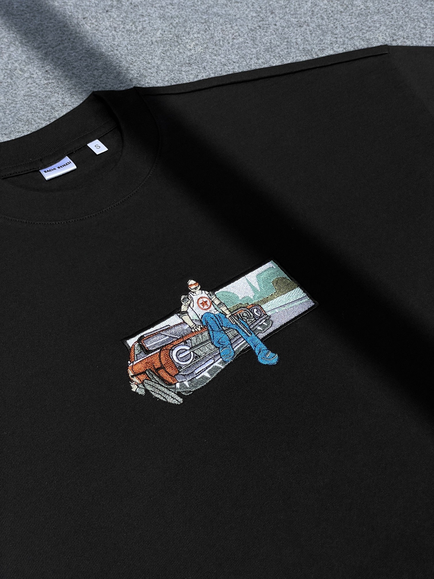 Cyborg gangster T-shirt - Sachistitch
