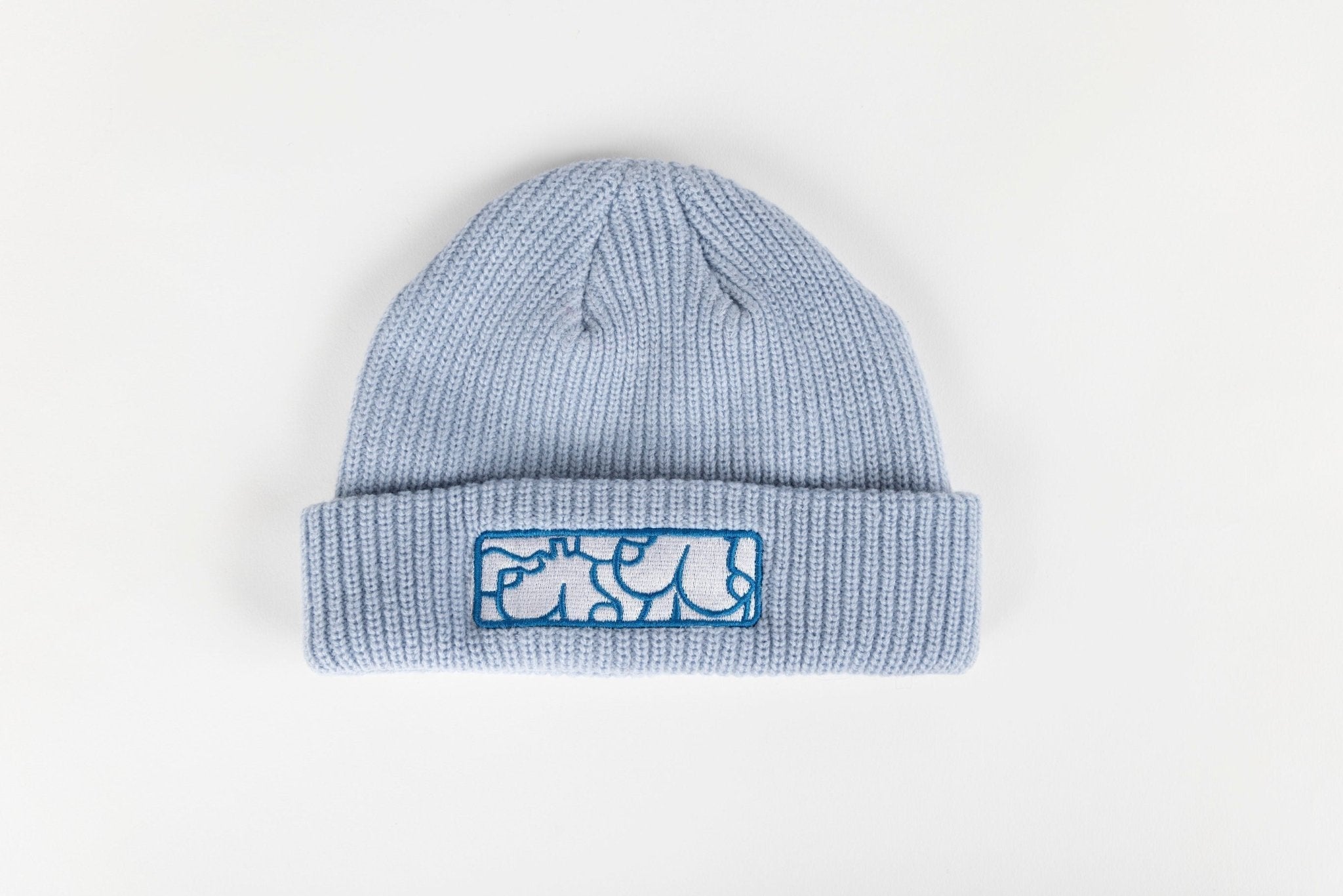 🎁 Figure beanie | powder blue (100% off) - Sachistitch