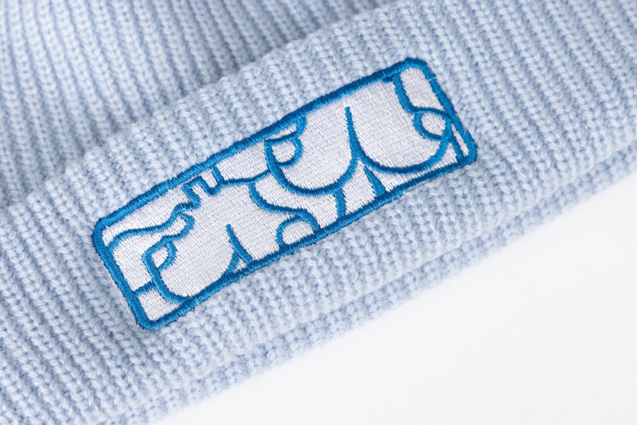 Figure beanie | powder blue - Sachistitch