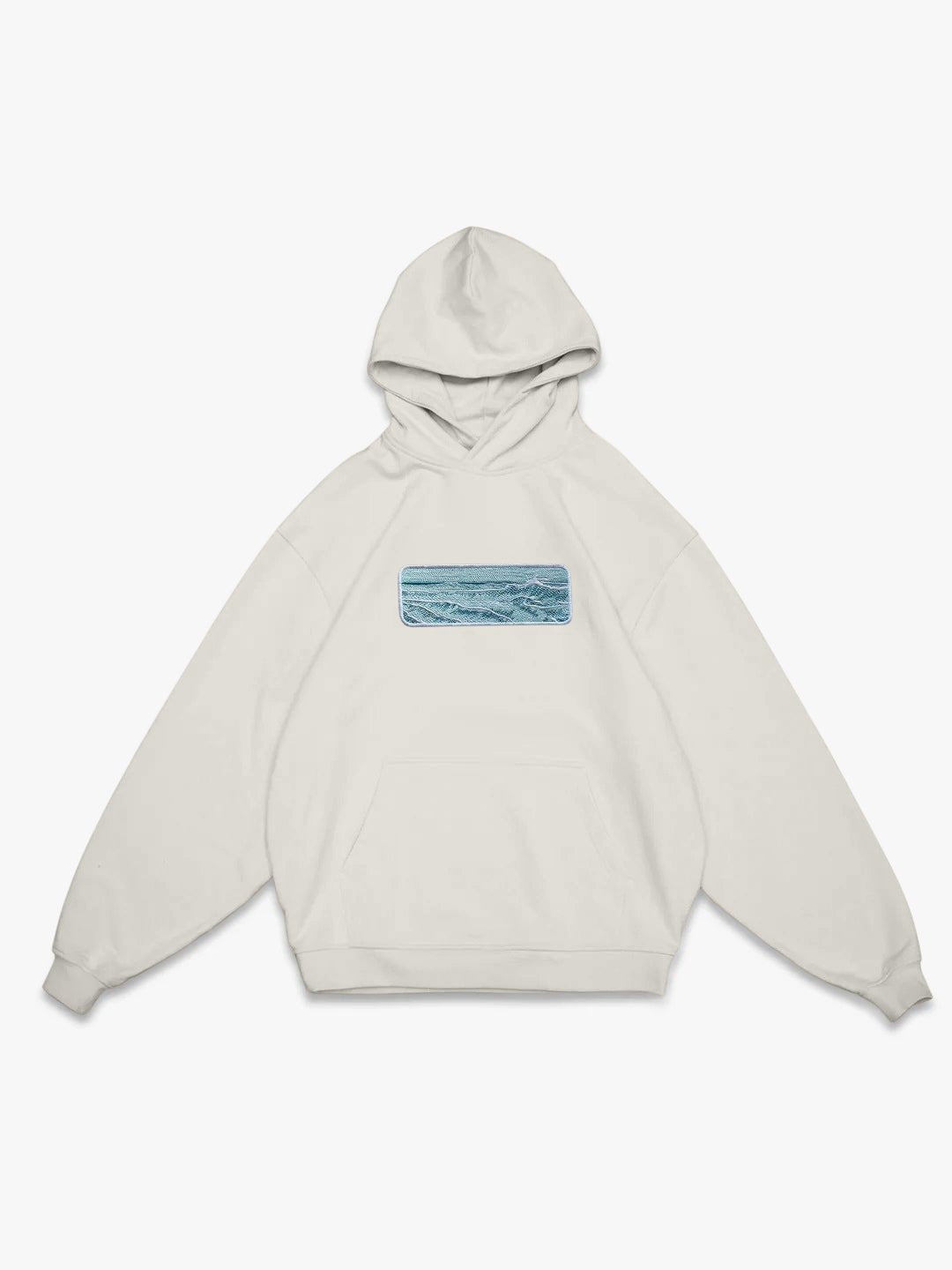 WAVES HOODIE - FADED SAND - Sachistitch